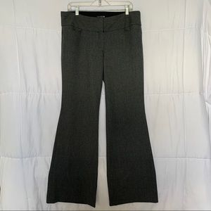 Express Editor Black/White Work Pants, Sz. 10R